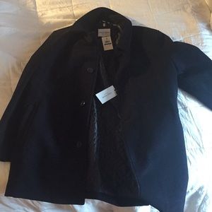 Navy Blue Cole Haan Peacoat XL